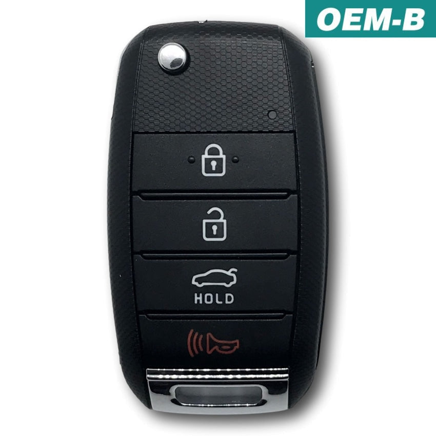 Kia Forte 2017-2018 OEM 4 Button Flip Key Remote OSLOKA-875T 95430-A7200