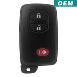 Toyota Prius Venza 3 Button Smart Key 2010-2019 Fcc: Hyq14Acx Gne Board 5290 (Oem)