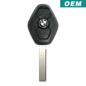 Bmw 1999-2009 Oem 3 Button Remote Head Key Lx8Fzv Refurbished