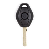 Bmw 1999-2009 Oem 3 Button Remote Head Key Lx8Fzv Refurbished No Logo