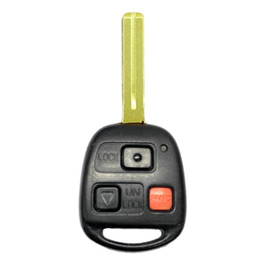 Lexus Rx300 1999-2003 Oem 3 Button Remote Head Key N14Tmtx-1