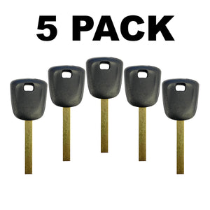 GM B119 Transponder Key with Aftermarket Chip for Buick / GMC / Chevrolet (5 Pack)