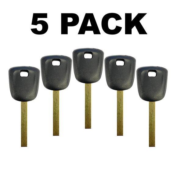 GM B119 Transponder Key with Aftermarket Chip for Buick / GMC / Chevrolet (5 Pack)