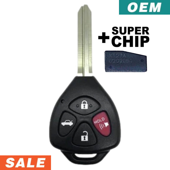 Toyota Corolla 2010-2013 Oem Remote Head Key 4 Button Gq4-29T | Super Chip