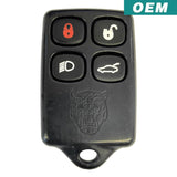 Jaguar Xj8 Xjr Xk8 1997-2000 Oem 4 Button Remote K8597T315 Refurbished Keyless Entry