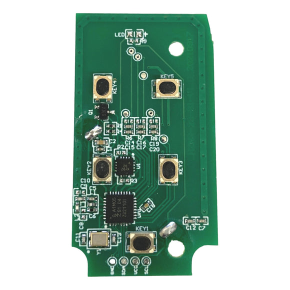 Lonsdor Jaguar Land Rover 2018+ Universal 5 Button PCB Remote (315MHz)