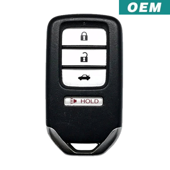 Honda Accord 2016-2017 Oem 4 Button Smart Key Acj932Hk1310A (72147-T2G-A61) | Driver 1 Refurbished