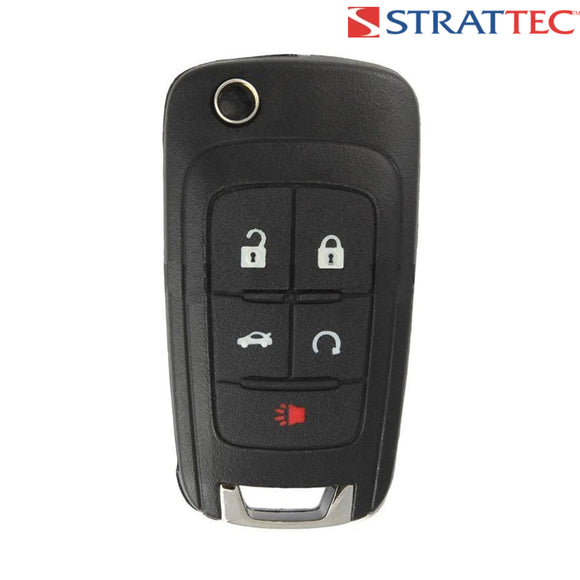 Gmc Terrain 2010-2021 Oem 5 Button Flip Key Oht01060512 - Strattec #5912548 | New