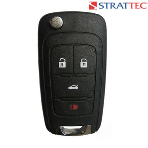 Gmc Terrain 2010-2021 Oem 4 Button Flip Key Oht01060512 - Strattec #5912547 | New