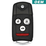 Acura Zdx 2007-2013 Oem 4 Button Flip Key Remote Mlbhlik-1T | Driver 1