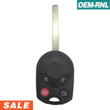 Ford 4 Button High Security Remote Head Key for FCC: OUCD6000022