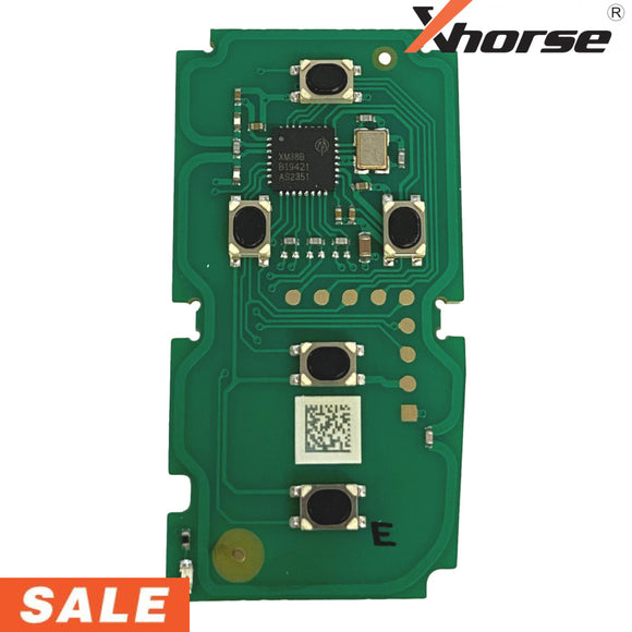 Xhorse Universal Toyota Style 5 Button Pcb - Xm38 Key