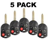 Ford 4 Button Remote Head Key 2005-2013 for OUCD6000022 (PACK OF 5)