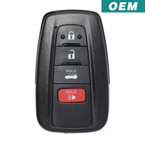 Toyota Mirai 2021-2023 Oem 4 Button Smart Key Hyq14Fla (8990H-62030) Refurbished