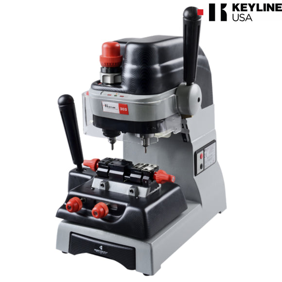 303 Key Cutting Machine - For Laser & Dimple Keys-Key cutting machine-KEYLINE USA-Machine_303, Mechanical Key Cutting Machines-Keyline Store-Automotive Industry-Keyline USA-Locksmith-Automotive Dealers