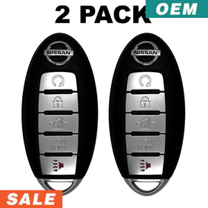 Nissan Altima 2019-2022 Oem 5 Button Smart Key Kr5Txn4 (2 Pack)