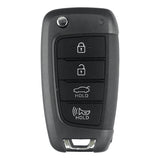 Hyundai Accent 2018-2020 4 Button Flip Key FCC: NYOSYEC4TX1707 (OEM)