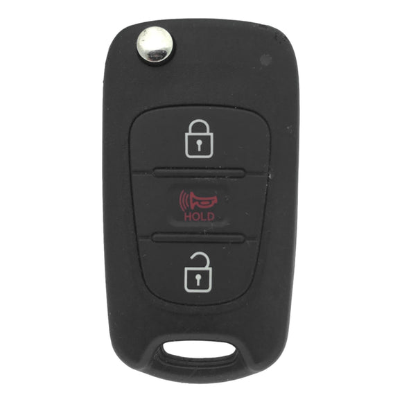 Kia Soul 2010-2013 3 Button Flip Key Shell For Nyoseksam11Atx