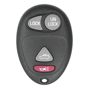 Gm 4 Button Replacement Shell 2001-2007 For Fcc: L2C0007T Key