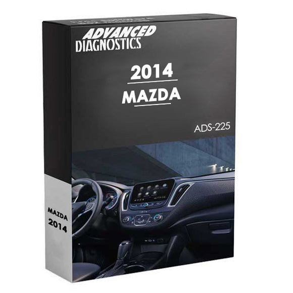 Advanced Diagnostics Smart Pro Software - ADS-225 2014 Mazda (D745347AD)