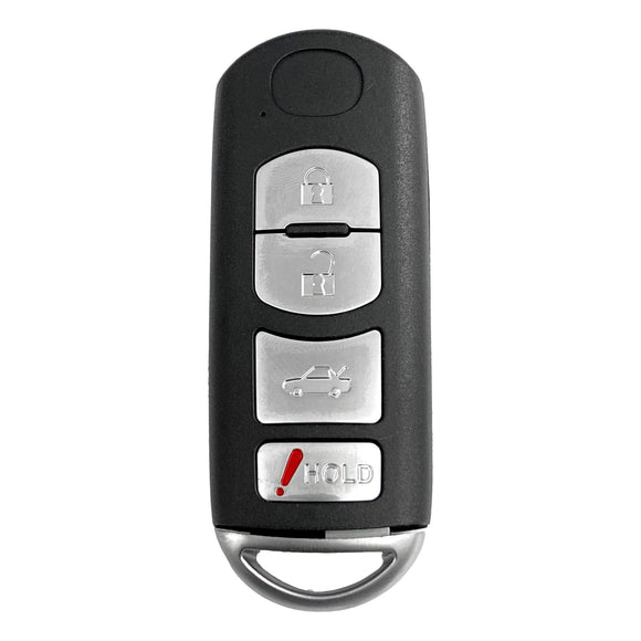 Mazda6 4 Button Smart Key Shell For KR55WK49383 | Aftermarket