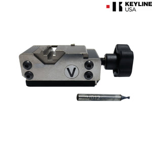 V Clamp Kit (Includes V Clamp + V012 Cutter) for Gymkana ONLY-CLAMP KIT-KEYLINE USA-Advanced, Automotive Dealers, Best Sellers, black friday, Elite, Gymkana 994, Gymkana VW Bundle, Machine_Gymkana 994, Parts & Accessories, Type_Clamps, Ultimate-Keyline Store-Automotive Industry-Keyline USA-Locksmith-Automotive Dealers