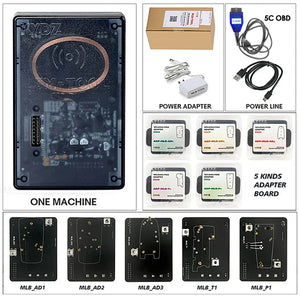 KYDZ MLB Tool Programmer w/ 5 adapters and 5C-OBD Cable