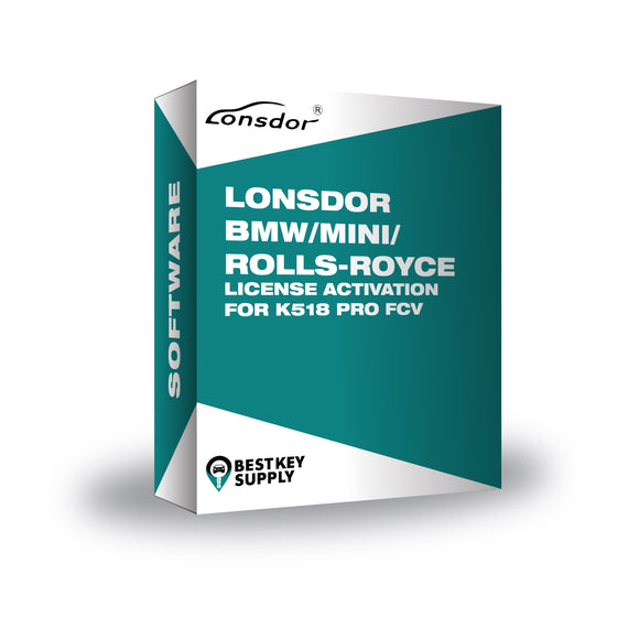 Lonsdor K518 PRO FCV License For BMW/MINI/Rolls-Royce