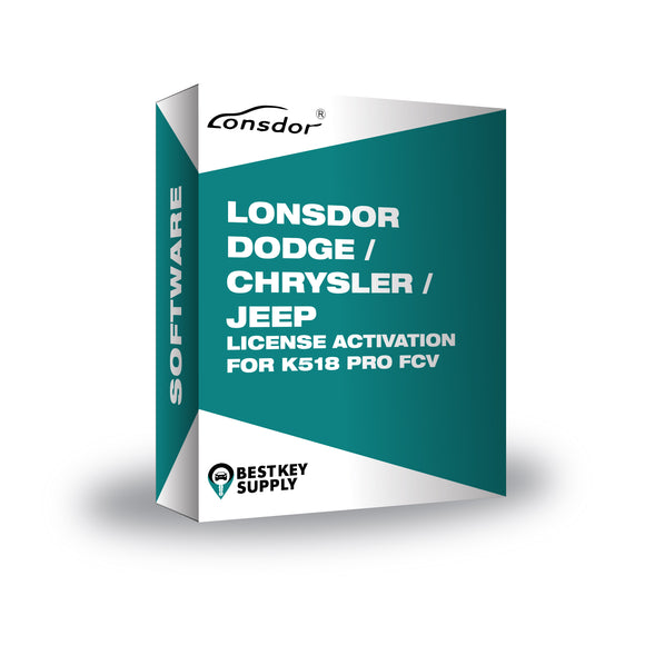 Lonsdor K518 PRO FCV License For Dodge/Chrysler/Jeep