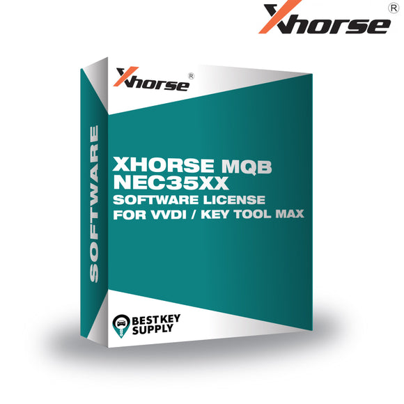 Xhorse Mqb Nec35Xx Software License For Vvdi / Key Tool Max Programming Device