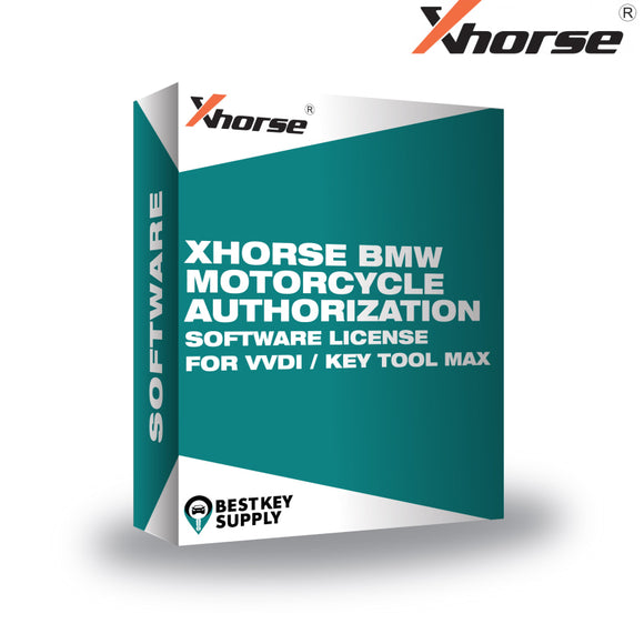 Xhorse Bmw Motorcycle Authorization Software License For Vvdi / Key Tool Max Programming Device