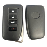 Lonsdor Lexus 4 Button Smart Key Shell Replacement For LT20-04