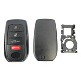 Lonsdor Toyota 4 Button Smart Key Shell Replacement For LT20-10