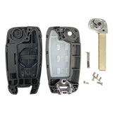 Hyundai 3 Button Flip Key Replacement Shell | Aftermarket