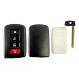 Toyota Smart Key 4 Button Replacement Shell For HYQ14FBA