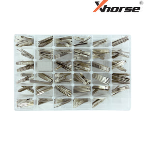 Flip Key Blade Kit For Xhorse Keydiy - 34 Scaled Blank Blades Set (170Pcs)