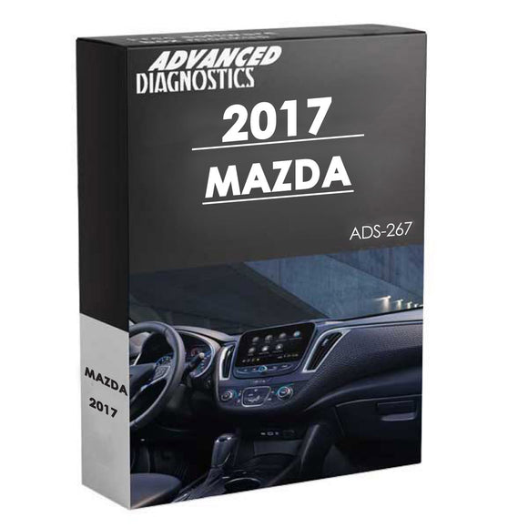 Advanced Diagnostics Smart Pro Software - ADS-267 MAZDA 2017 (D751335AD)