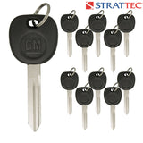 Gm Various Models B102-P P1113 Mechanical Key - Strattec #5928818 | New (10 Pack) Blank