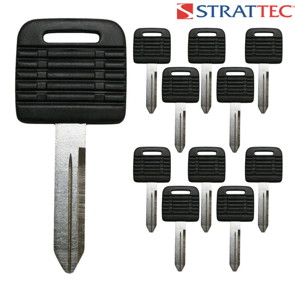 Freightliner Century 1997-2013 Y157 Plastic Head Key - Strattec #597893 | New (10 Pack) Blank