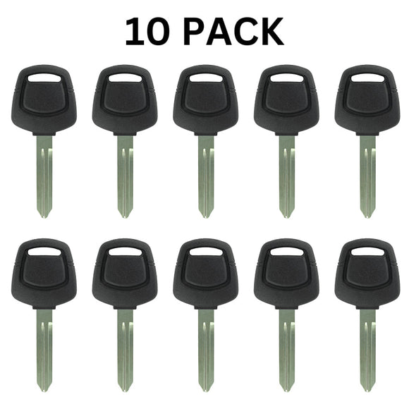 Nissan Infiniti Transponder Key Shell Ni01 Ni02 Ni04 (10 Pack) Round (Ni02)