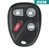 Gm 2003-2007 Oem 4 Button Keyless Entry Remote L2C0005T