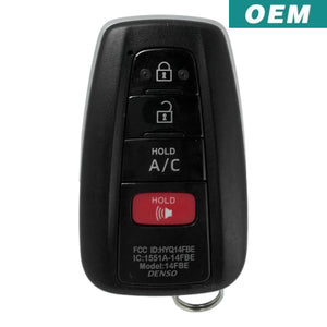 Toyota Prius Prime 2017-2020 Oem 4 Button Smart Key Hyq14Fbe