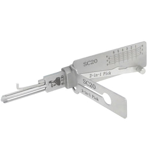 Original Lishi 2-in-1 Pick Decoder Tool YH35R MAG MK3, 45% OFF