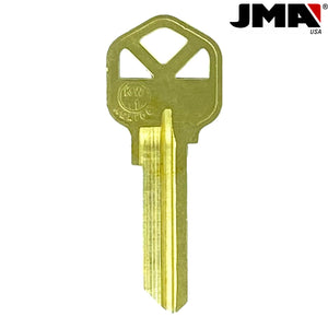 Jma Kwi Brass Finish Kwi-5De Kw1 Br Metal Key