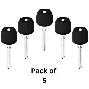 Toyota / Scion Transponder Key TOY44D Chip: 4D67 (Pack of 5)