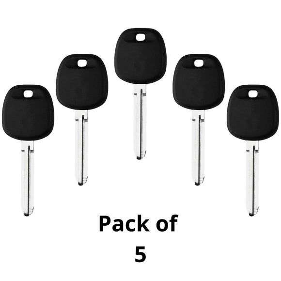 Toyota / Scion Transponder Key TOY44D Chip: 4D67 (Pack of 5)