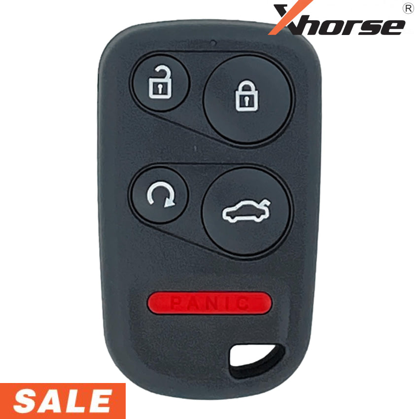 Xhorse Universal Honda Style Wired 5 Button Remote Key