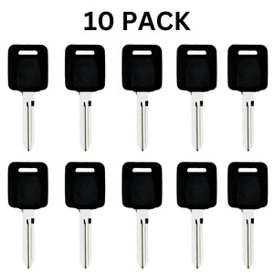 Nissan Infiniti Transponder Key Shell Ni01 Ni02 Ni04 (10 Pack) Square (Ni01/Ni04)